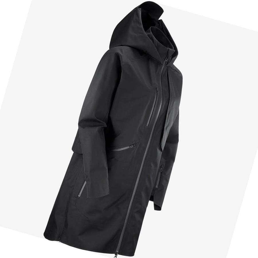 Chaquetas Salomon OUTLIFE WP COMMUTER PARKA W WATERPROOF Mujer Negros | MX 2496NWY